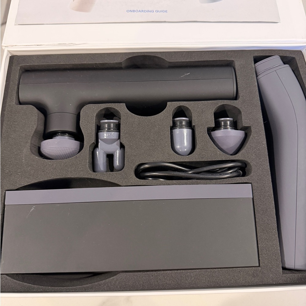 Lyric Massage Gun Set - Black and Gray
